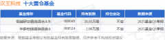 5月6日汉王科技涨555%恒越研究精选混合AB基金重仓