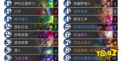 炉石传说标准跳水瞎卡组代码分享 翡翠梦境版本